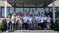 30 nous aprenents i tres interns FOS a Schaeffler a Homburg